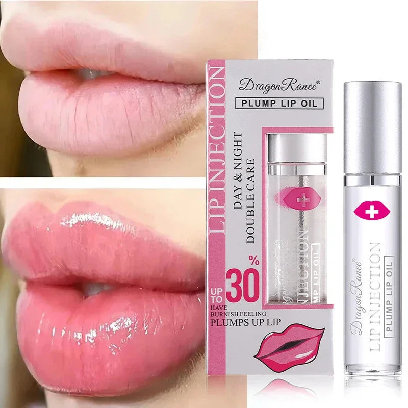 Volumen instantáneo de labios, aceite potenciador de labios.