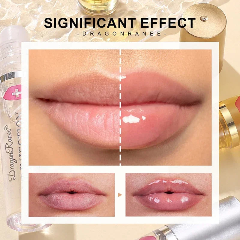 Volumen instantáneo de labios, aceite potenciador de labios.