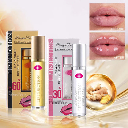 Volumen instantáneo de labios, aceite potenciador de labios.