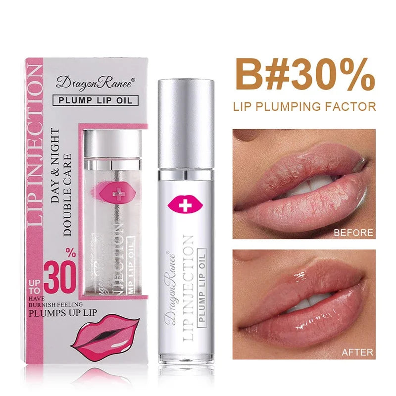 Volumen instantáneo de labios, aceite potenciador de labios.